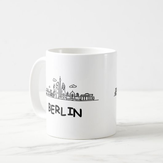 Mug Berlin コーヒーマグカップ (正面左)