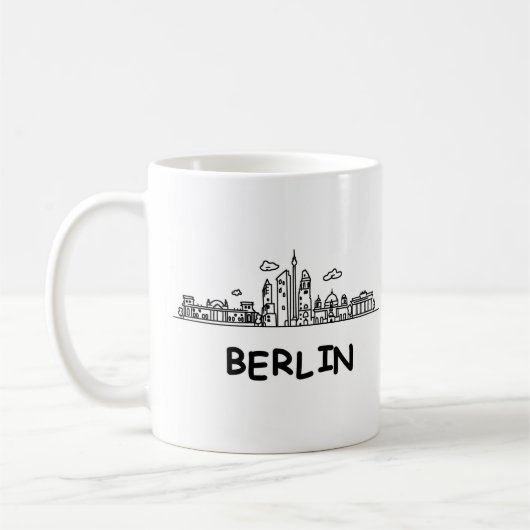 Mug Berlin コーヒーマグカップ (左)