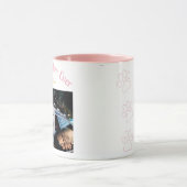Mug - Best Dog Mom Ever Mug - Custom Photo & Name マグカップ (中央)