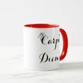 Mug bicolore 6 Carpe Diem マグカップ (正面右)