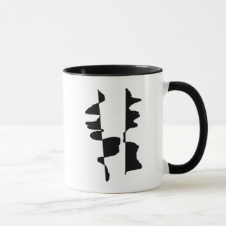 Mug bicolore Abstrait Dual Face マグカップ