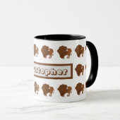 Mug Bison Design マグカップ (正面右)