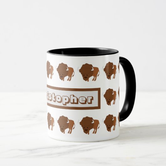 Mug Bison Design マグカップ (正面右)