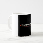 MUG BJK TRANSPORT コーヒーマグカップ (正面左)