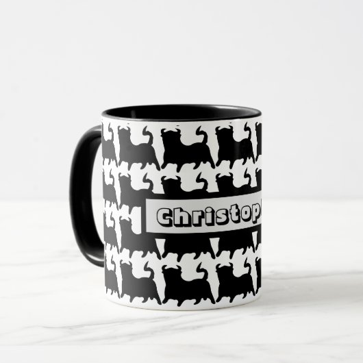 Mug Black Bull Design マグカップ (正面左)