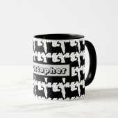 Mug Black Bull Design マグカップ (正面右)
