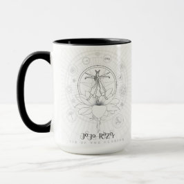 Mug Black Rim Handle  |  Eye of the Clarion マグカップ