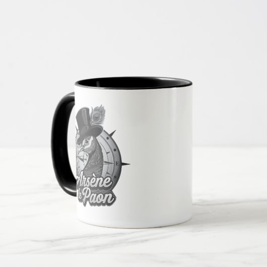 Mug "Black & White" マグカップ (正面左)