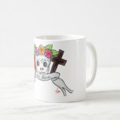 Mug blanc Frida Love コーヒーマグカップ (正面右)