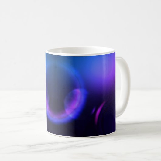 Mug Blue space  コーヒーマグカップ (正面右)