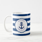 Mug Boat crew love in コーヒーマグカップ (左)