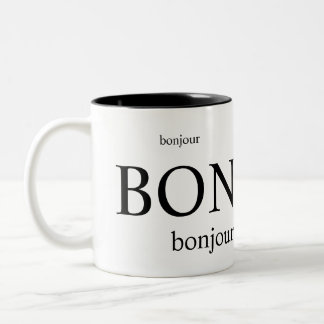 Mug/BONJOUR ツートーンマグカップ