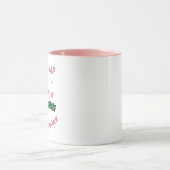 Mug Born to Yap – Forcé de Travailler  マグカップ (中央)