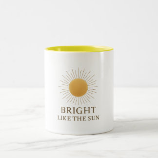 Mug - Bright Like The Sun ツートーンマグカップ
