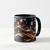 Mug - Bronze Celestial Moon マグカップ (正面右)