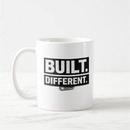 MUG - BUILT DIFFERENT コーヒーマグカップ