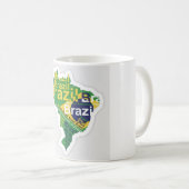 Mug cafés de barazil new desgin  コーヒーマグカップ (正面右)