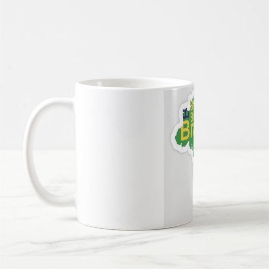 Mug cafés de barazil new desgin  コーヒーマグカップ (左)