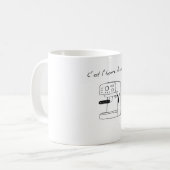 Mug cafés shop new desgin  コーヒーマグカップ (正面左)