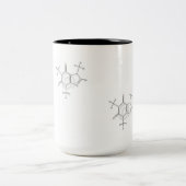 Mug Caffeine ツートーンマグカップ (中央)