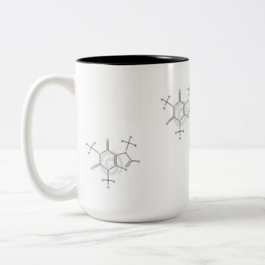 Mug Caffeine ツートーンマグカップ (左)