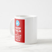 Mug - Calm Twitter's 保 得 This(Mug - Calm Twitter's コーヒーマグカップ (正面左)