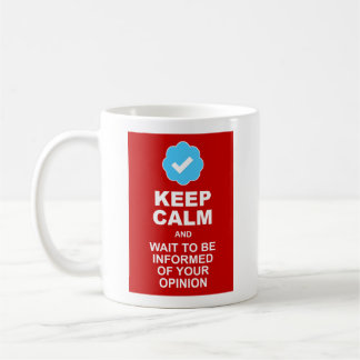 Mug - Calm Twitter's 保 得 This(Mug - Calm Twitter's コーヒーマグカップ