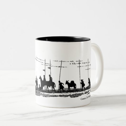 Mug Camino De Santiago ツートーンマグカップ (正面右)