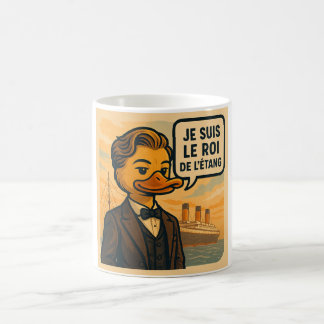 Mug Canardo DiCaprio – Humour Canard & Cinéma コーヒーマグカップ