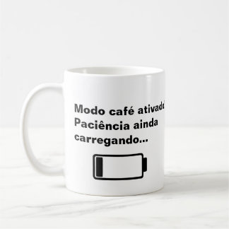 Mug | Caneca Modo Café Ativado. コーヒーマグカップ