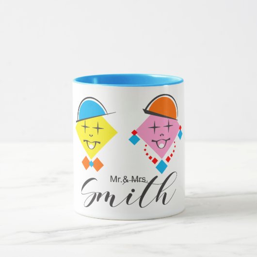 Mug/Caneca Mr. & Mrs. Smith マグカップ (中央)