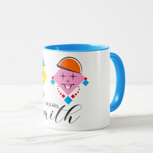 Mug/Caneca Mr. & Mrs. Smith マグカップ (正面右)
