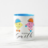 Mug/Caneca Mr. & Mrs. Smith マグカップ (中央)