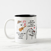 Mug caranguero "C0QUETA" ツートーンマグカップ (左)