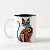 mug cat ツートーンマグカップ (左)