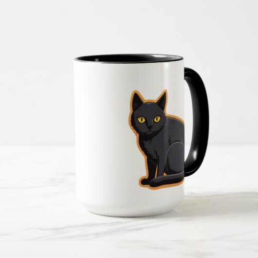 Mug Cat マグカップ (正面右)