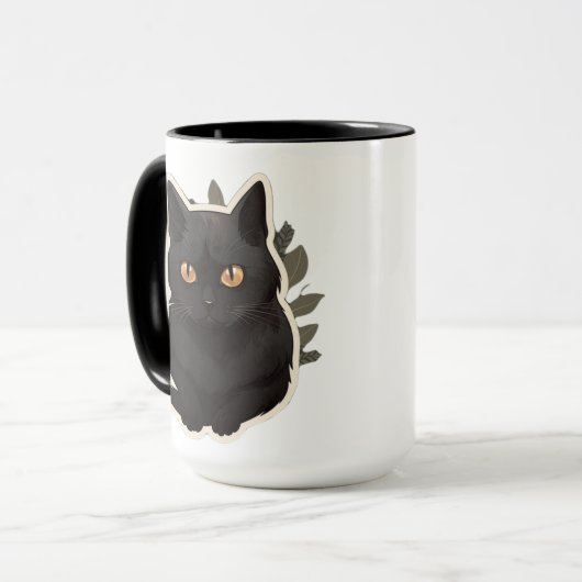 Mug Cat マグカップ (正面左)