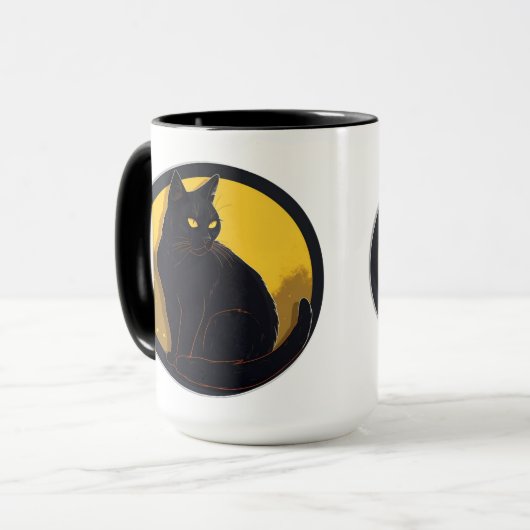 Mug Cat マグカップ (正面左)