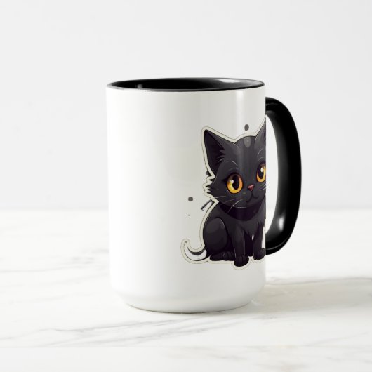 Mug Cat マグカップ (正面右)