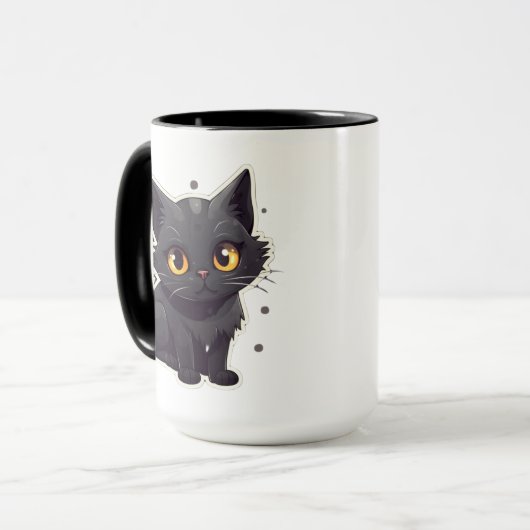 Mug Cat マグカップ (正面左)