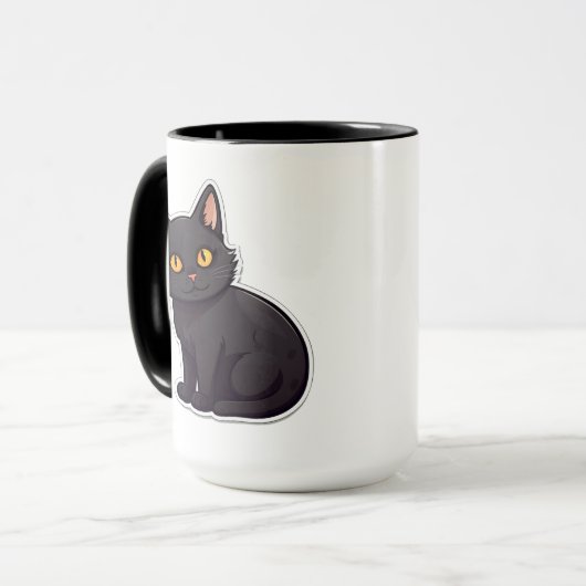 Mug Cat マグカップ (正面左)