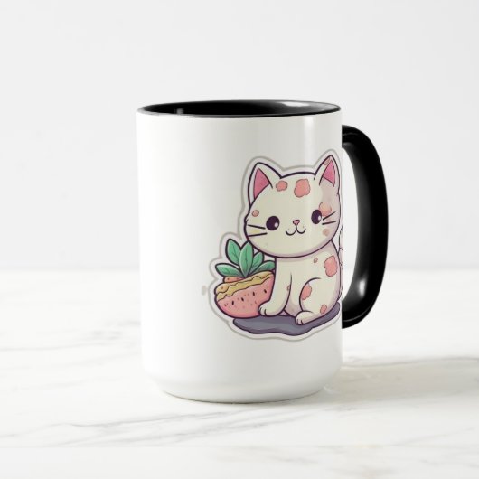 Mug Cat マグカップ (正面右)