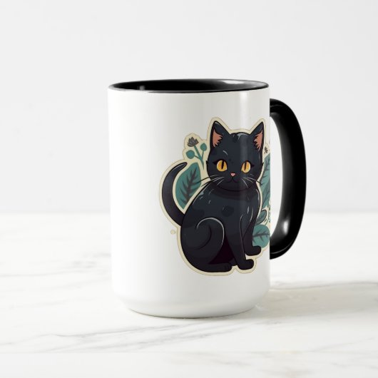 Mug Cat マグカップ (正面右)