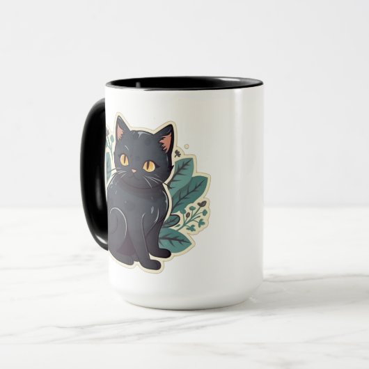 Mug Cat マグカップ (正面左)