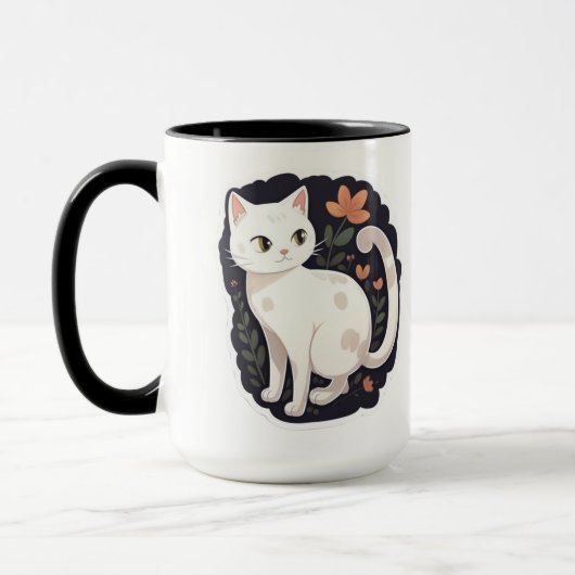 Mug Cat マグカップ (左)