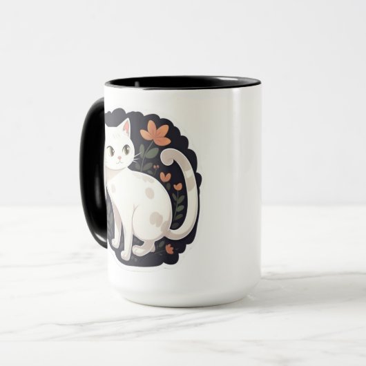 Mug Cat マグカップ (正面左)