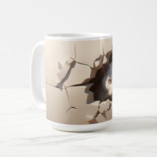 Mug Cat Série 1 コーヒーマグカップ (正面左)