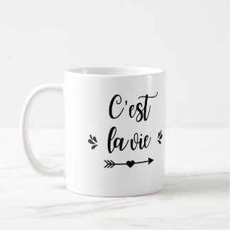 Mug "C'est la vie" コーヒーマグカップ