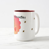 Mug "C'est l'heure du café !" ツートーンマグカップ (正面右)