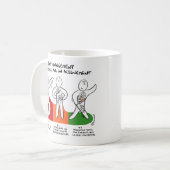 Mug "Changement commence par Alignement" コーヒーマグカップ (正面左)